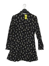 & Other Stories A-Line Midi Dress in Black