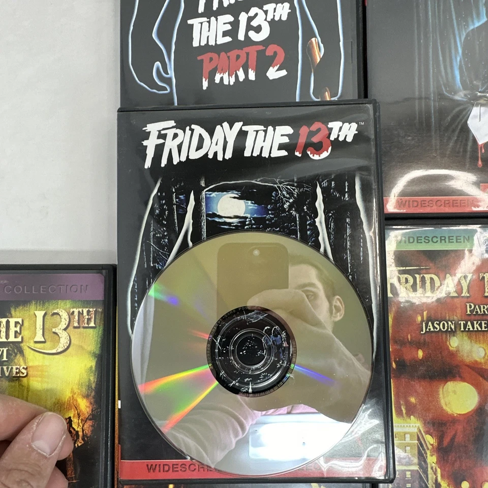 EVERY JASON MOVIE - Friday the 13th 13 Movie Collection DVD Set X Freddie VGC - Image 3 of 4