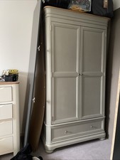 Double Wardrobe Solid Oak