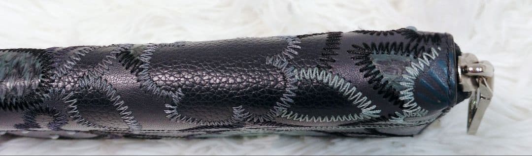 COACH Disney Tinker Bell Patchwork Long Wallet Le… - image 15