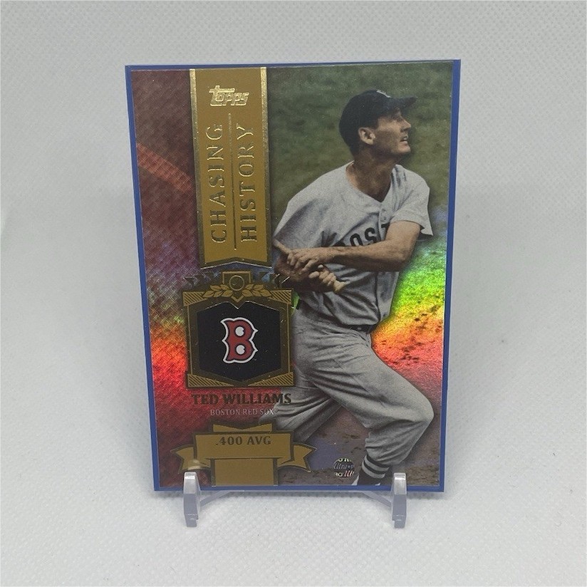 Topps 2013 Chasing History Ted Williams Boston Red Sox #CH-33 Baseball Card
