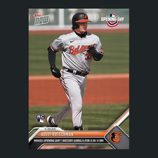 Adley Rutschman - 2023 MLB Topps Now Card 4 - Print Run: 9064 Baltimore Orioles