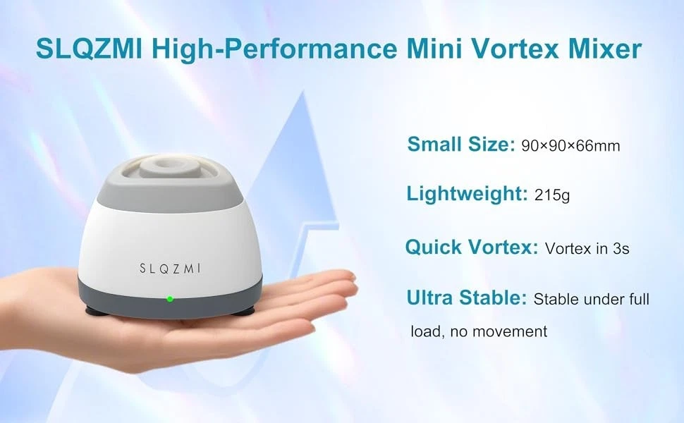 3500rpm Mini Vortex Paint Mixer, Polish, Glue, Tattoo Ink. 3s Vortex Mixer Motor image 12