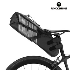RockBros Bike Bags Reflective Waterproof Large Capacity Foldable Saddle Bags 13L