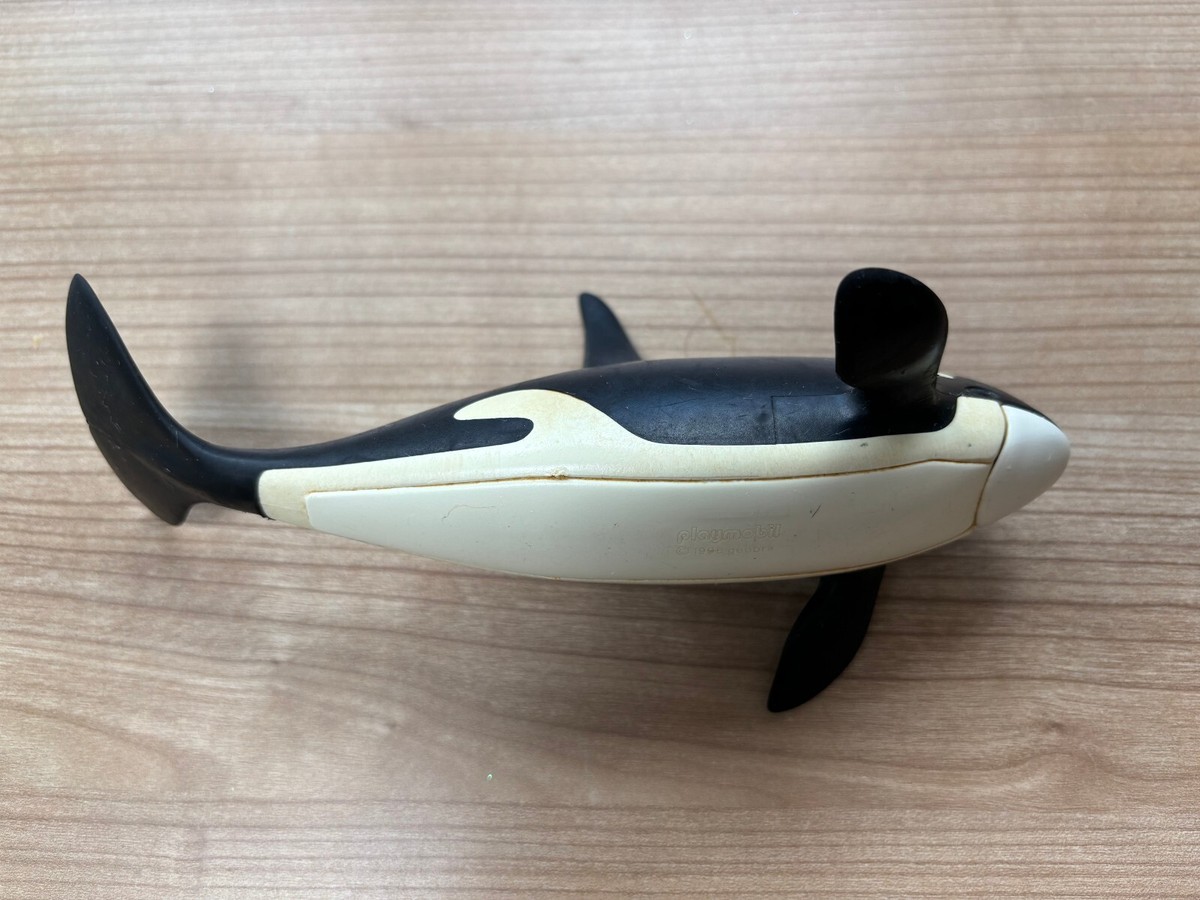 Playmobil 3865 killer whale orca aquarium zoo water park ocean TOY