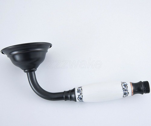 Oil Rubbed Bronze Telephone Style Ceramics Hand Held Bathroom Shower Head Zhh073 - Picture 8 of 8
