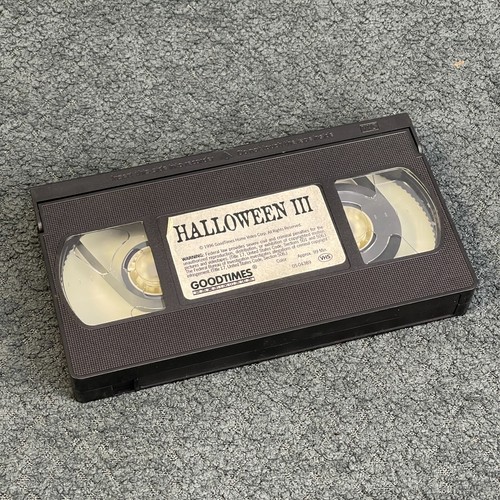 Halloween III 3 Season of the Witch VHS 1982, 1996 Horror - Bild 5 von 7