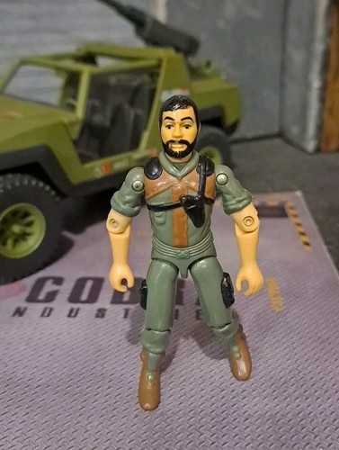 GI JOE ~ 1982 1983 VAMPIRO Y BRAZO GIRATORIO EMBRAGUE ~ JEEP 100% COMPLETO - Imagen 7 de 10