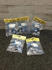 New Lot of 5 Sealed Unicom Tooless IDC Keystone Jack MIOP5-UE8-BK