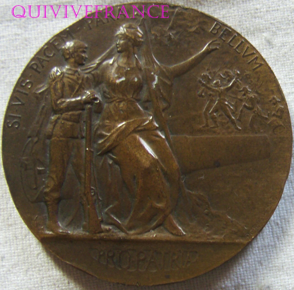 Médaille XIXe – Entraînement Physique Préparation Militaire Par GRANDHOMME (MED02845)