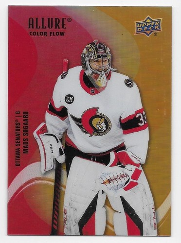 22/23 UPPER DECK ALLURE COLOR FLOW RED-ORANGE (#SF1-SF100) U-Pick From List - Picture 5 of 31