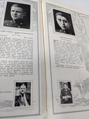 SELTENE AUSGABE LESEN SIE DEN BRIEF ANTISEMITISMUS US NAVAL ACADEMY The Lucky Bag 1922 - Bild 19 von 19