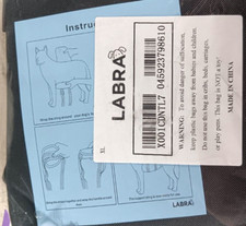 Labra Dog Support Sling XL NEW