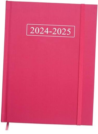 2024-2025 Planner - 8.5'' × 11'' Weekly Planner from July 2024 to June Pink