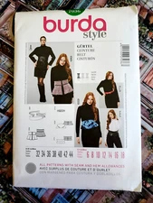 Burda Style Sewing Pattern UNCUT 7036 Women's Belt Size 6-8-10-12-14-16-18