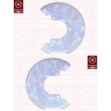 Image of Brake Backing Plate Dust Shield Set - Front - fits Ibiza, Toledo, Fabia, Polo...