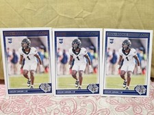Lot (3) Caelen Carson 2024 Panini Score #368 Dallas Cowboys Rookie RC R5Pick 39