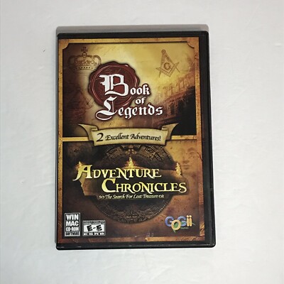 Book Of Legends & Adventure Chronicles: The Search For Lost Treasure (PC, 2010)