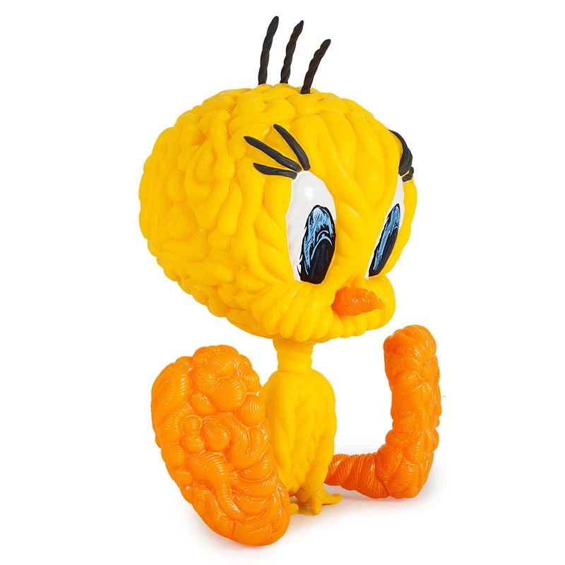Kidrobot Looney Tunes Mark Dean Veca Tweety Bird 8" | Designer Toy Vinyl Figure Foto 2 de 4
