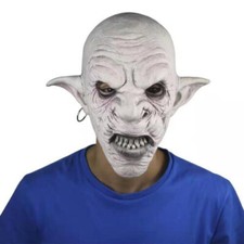 Halloween Latex Goblin scary Masquerade headgear mask party Costume Cosplay Prop
