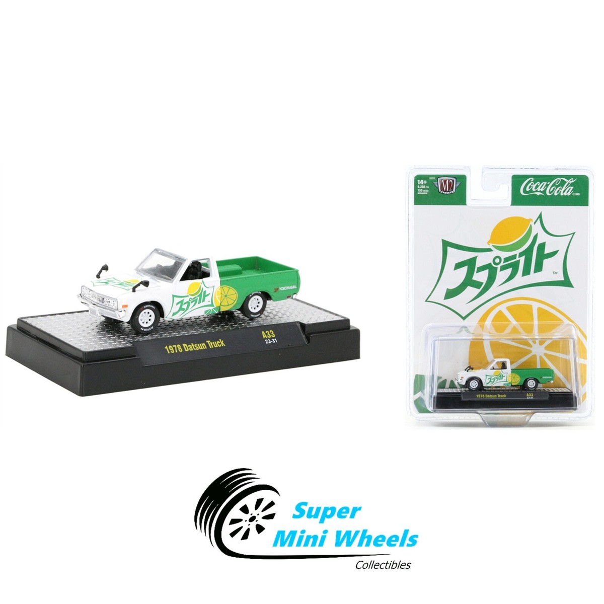 M2 Machines 1:64 Sprite ​​1978 Datsun Truck - A33-23-31 | eBay