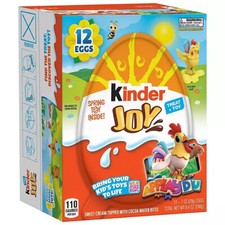 Kinder Joy Chocolate Surprise Egg Easter 0.7 oz., 12 pk. 