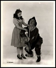 RARE JUDY GARLAND + RAY BOLGER '1939 LOEW WIZARD OZ PORTRAIT VINTAGE Photo 598