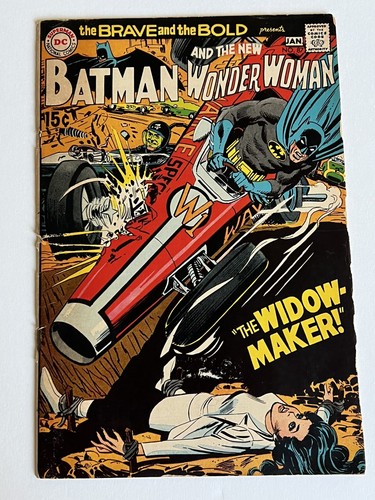 Brave and the Bold No. 87, Dec 1969-Jan 1970 "Batman and the New Wonder Woman" - Picture 1 of 4