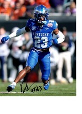 ANDRU PHILLIPS KENTUCKY WILDCATS SIGNED 8X10 PHOTO W/COA #1