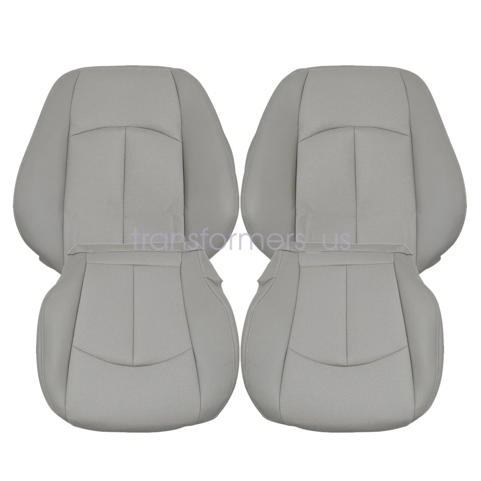 Nuevo para Mercedes Benz E350 2003-2009 ambos lados inferior y superior cubierta de asiento gris Foto 2 de 4
