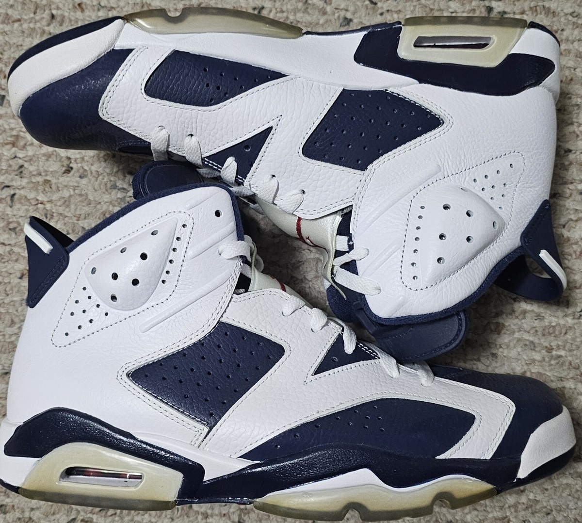 Air Jordan 6 VI Retro Olympic Olympics Blue White Red 2012
