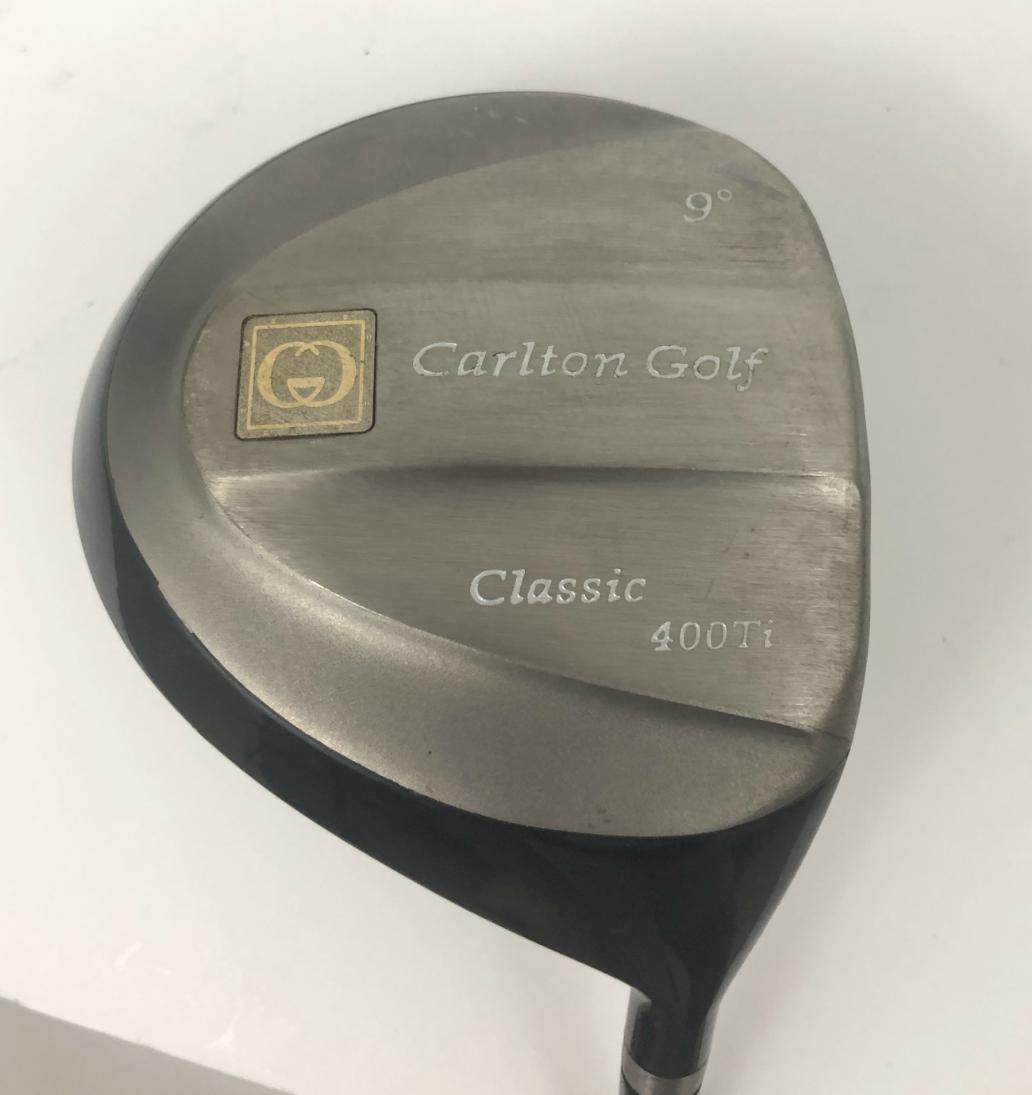 名器の系譜 クラシックゴルフ大観 Classic Golf Clubs Carlton Golf Classic 400 cc Titanium 9* Driver S-Flex