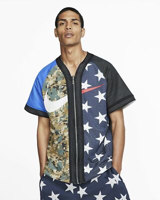 nikelab baseball top