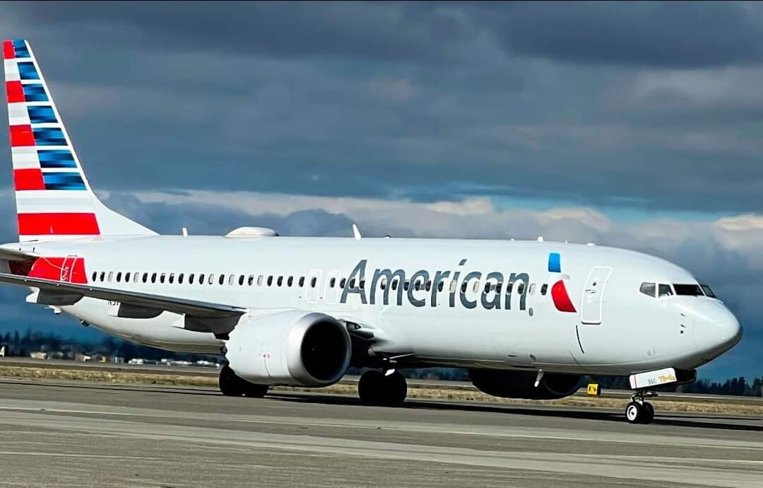 ジェミニジェッツ　1/400 737 MAX8 アメリカン航空 N324RN 1:400 Boeing 737-8 MAX American Airlines N324RN Gemini Jets