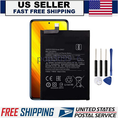 Battery for MI X3 Poco X3 Pro M2007J20CG Poco X3 NFC M2007J20CT 1ICP5/66/88 BN57