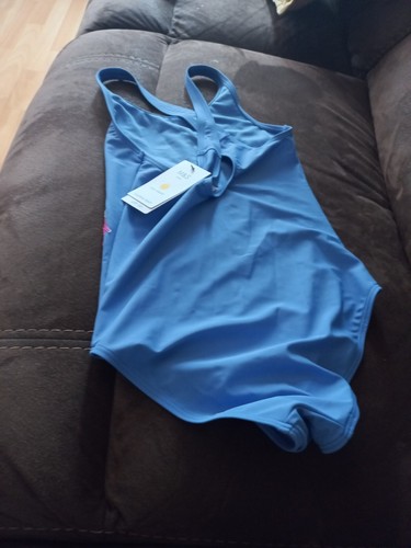 Stunning blue sequin Unicorn girl's swimsuit from M&S KIDS Size 12-13 YO, NWT - Picture 11 of 12