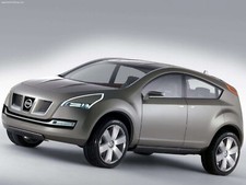Cars nissan qashqai concept suv Desk Mat Stitched