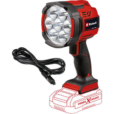 Einhell TE-CL 18/2500 LiAC 18V Akku / 12V Hybrid Suchscheinwerfer Taschenlampe ohne Akku