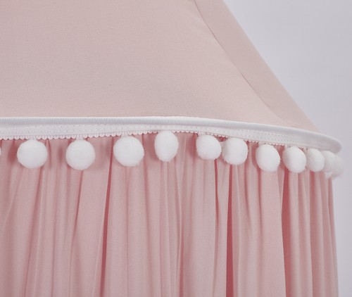 Bola redonda cama para niños dosel funda mosquitera cortina ropa de cama domo tienda - Imagen 8 de 13