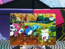 Pokemon Pocket Monsters Vending Prism Holo Vintage Sticker #460 PIKACHU rare