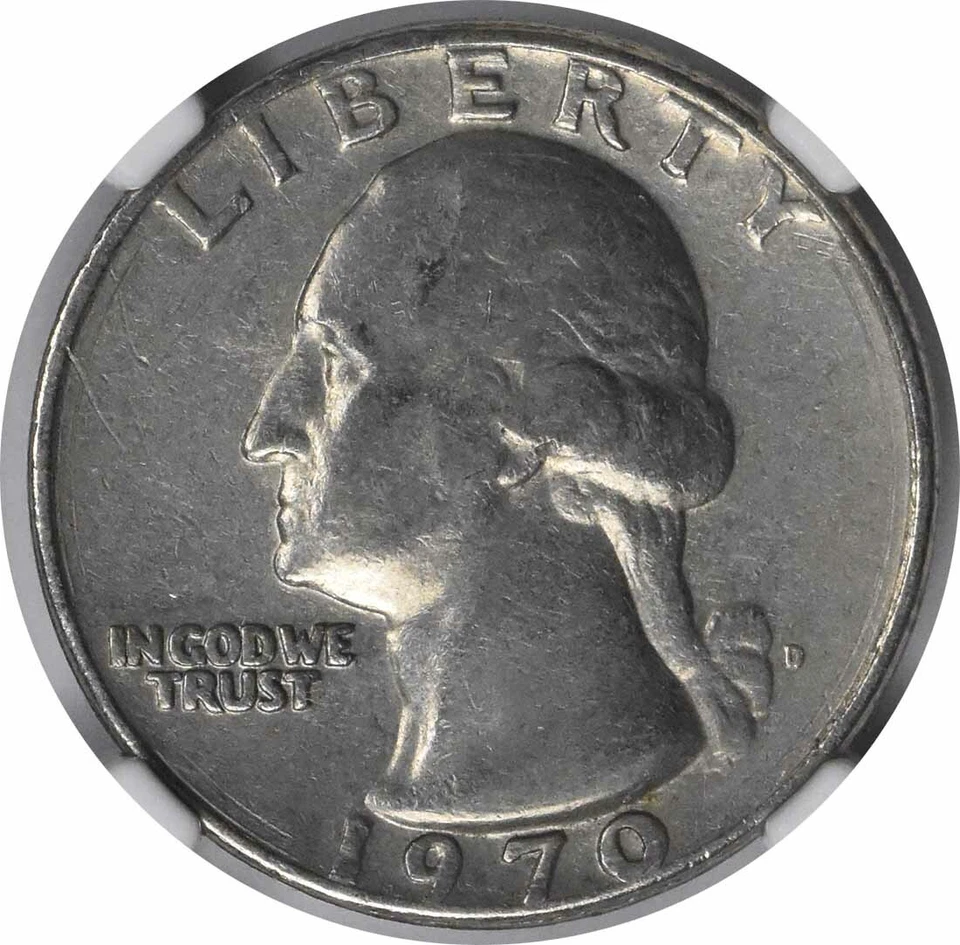 1970-D Washington Quarter DDO FS-101 XF45 NGC - Image 3 of 4