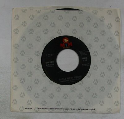 Girls Next Door Walk Me In The Rain US 7in 1987 Country Pop