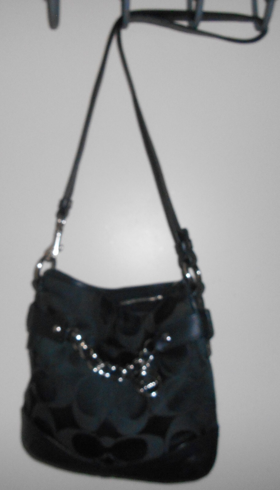 COACH BLACK SIGNATURE JACQUARD CROSSBODY L1221F1970… Gem