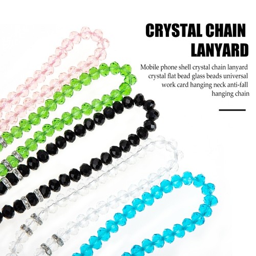 5 Pcs Handytasche Kette Anti Verlorenes Telefon Lanyard Perlenarmband - Zdjęcie 9 z 12