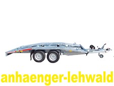 2,7to. Autotransporter, 4,00m x 1,99m, PKW Trailer, Autotransportanhänger NEU
