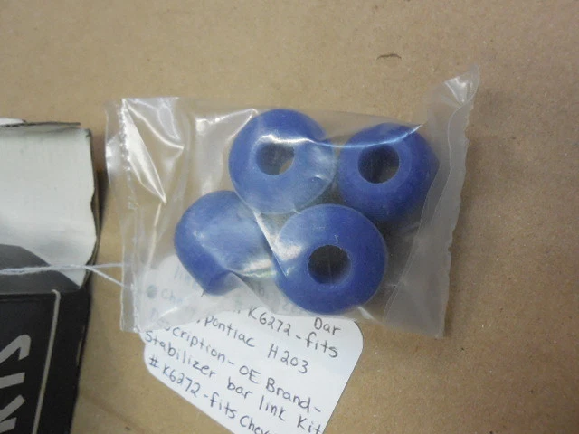 Kit de enlace de barra estabilizadora 87-94 para Chevy Beretta marca OE #K6272 H203 Foto 4 de 4
