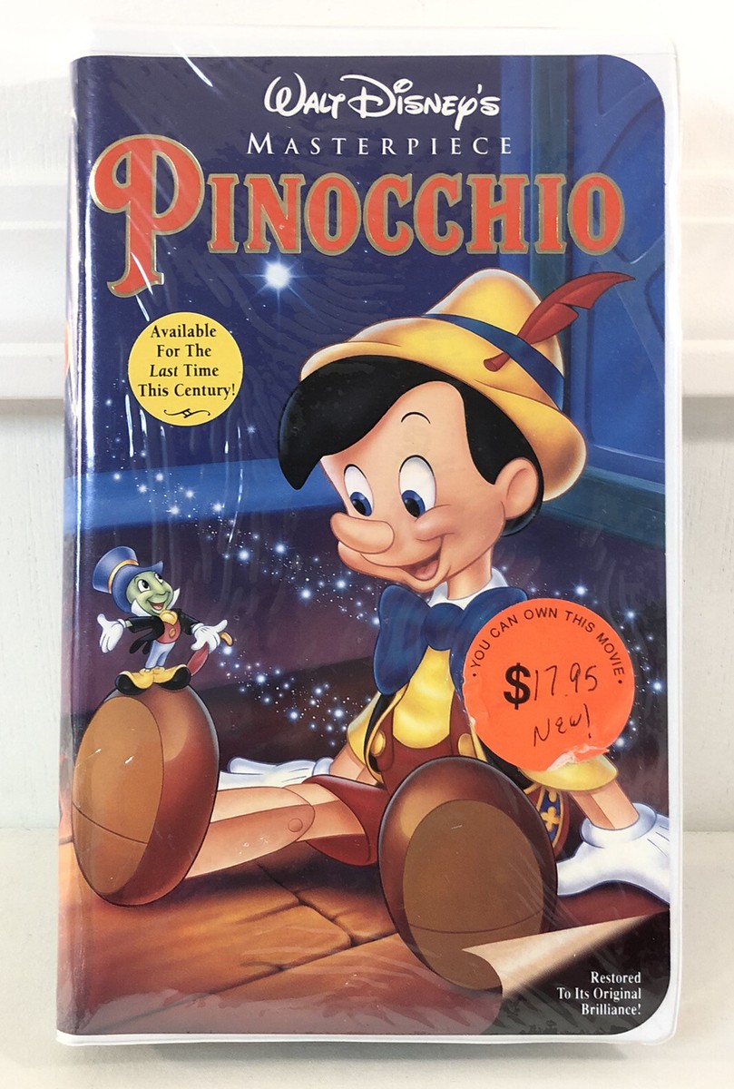 希少 入手困難 極レア ピノキオ PINOCCHIO WALT DISNEY NEW! Walt Disney Pinocchio 1940 Restored Masterpiece Edition
