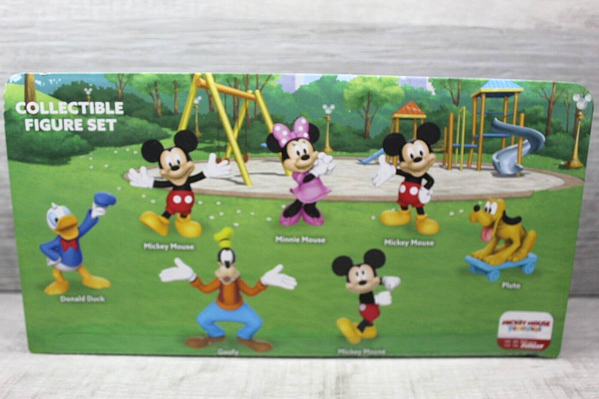 Disney Junior MICKEY 7 Piece Collectible Figure Set Just 2022 New