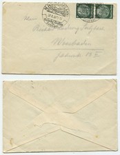 04945 - Sonderstempel - Nassau (Lahn) 28.8.1936 nach Wiesbaden - Beleg