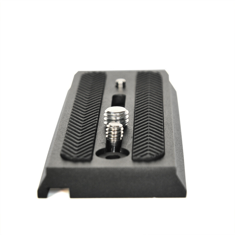 Piastra Sgancio Rapido CAMVATE 120mm Alluminio &ndash; Per Teste Manfrotto 501, 500AH, 502AH